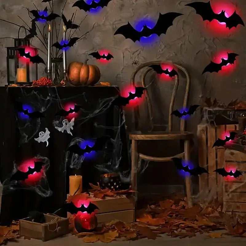 "Haven't found your Halloween look yet? Get 50% OFF🎁 Bat Lights