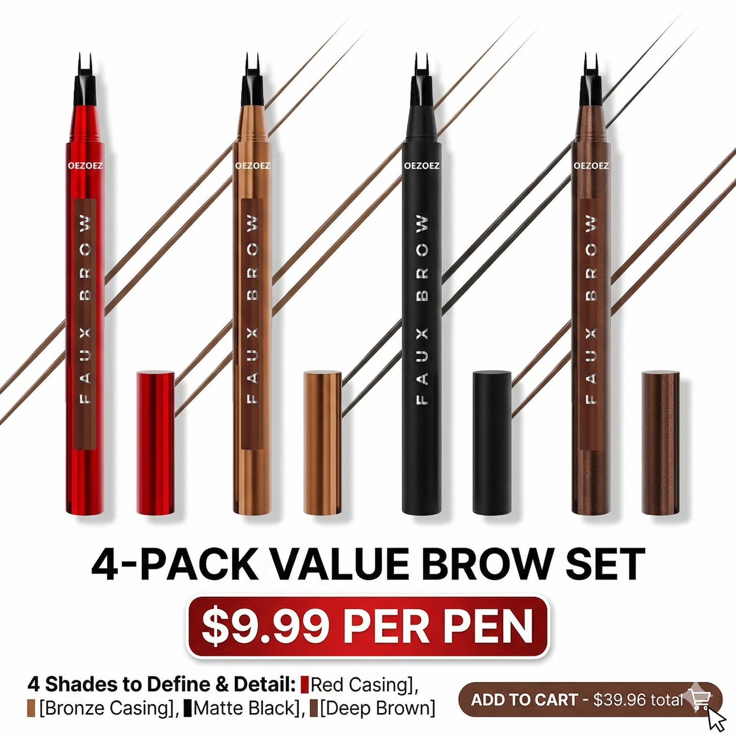 š„Last Day Buy 1 Get 1 Free $12.99 Eachš„ NEGUSY Fake eyebrow pencilā°