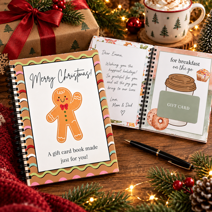 🎄 LAST DAY! Christmas Early Bird Sale — BUY 5 GET 4 FREE | Christmas Gift Card Book 🎁