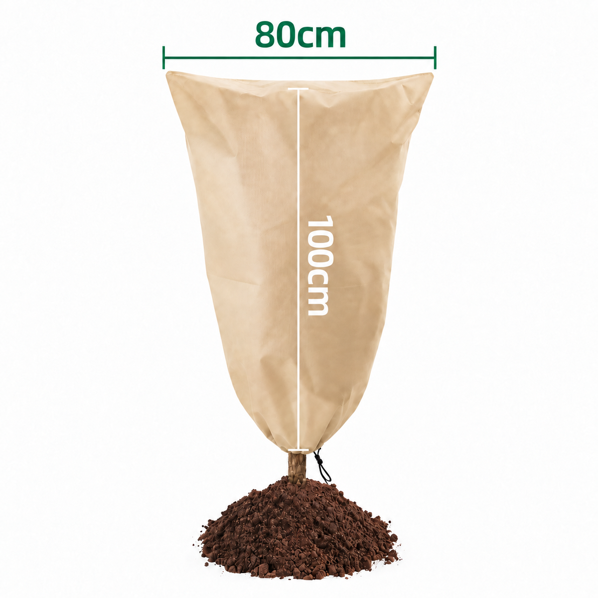 🔥 LAST DAY — BUY 3 GET 2 FREE & UP TO 70% OFF 🔥 Plant Frost Protection Cover – Breathable Drawstring Winter Plant Protector