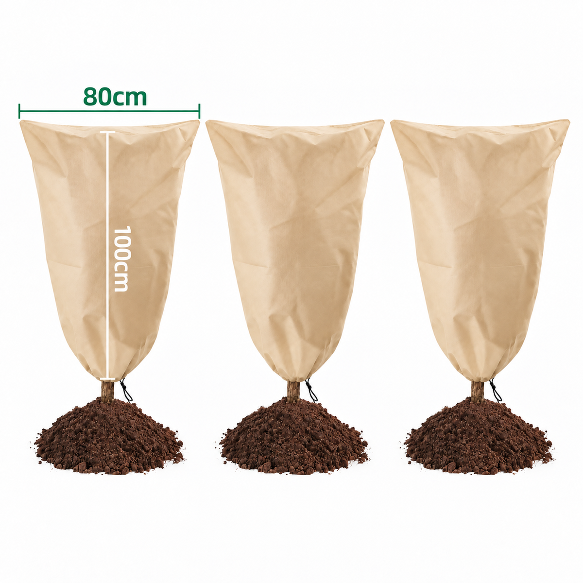 🔥 LAST DAY — BUY 3 GET 2 FREE & UP TO 70% OFF 🔥 Plant Frost Protection Cover – Breathable Drawstring Winter Plant Protector