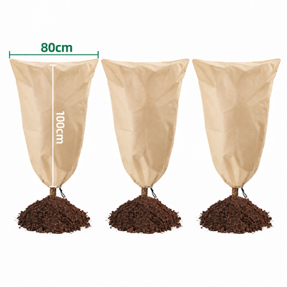 🔥 LAST DAY — BUY 3 GET 2 FREE & UP TO 70% OFF 🔥 Plant Frost Protection Cover – Breathable Drawstring Winter Plant Protector