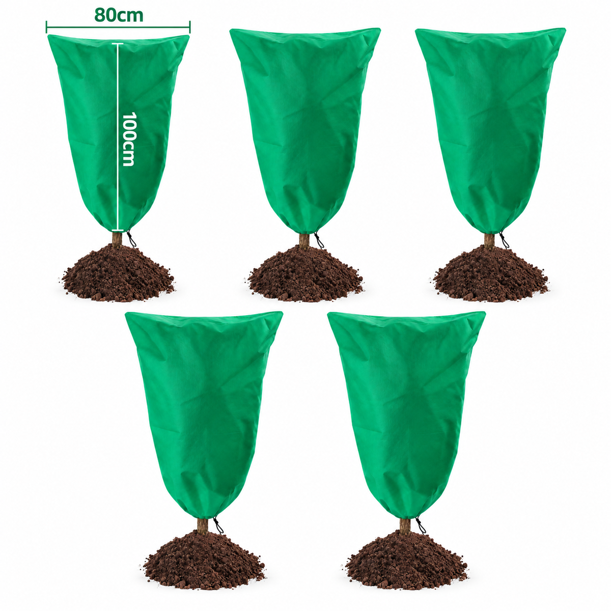 🔥 LAST DAY — BUY 3 GET 2 FREE & UP TO 70% OFF 🔥 Plant Frost Protection Cover – Breathable Drawstring Winter Plant Protector