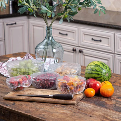 🔥 LAST DAY—BUY 3 GET 2 FREE JUST $6.998 PER 100 PCS 🔥 Reusable Elastic Food Covers