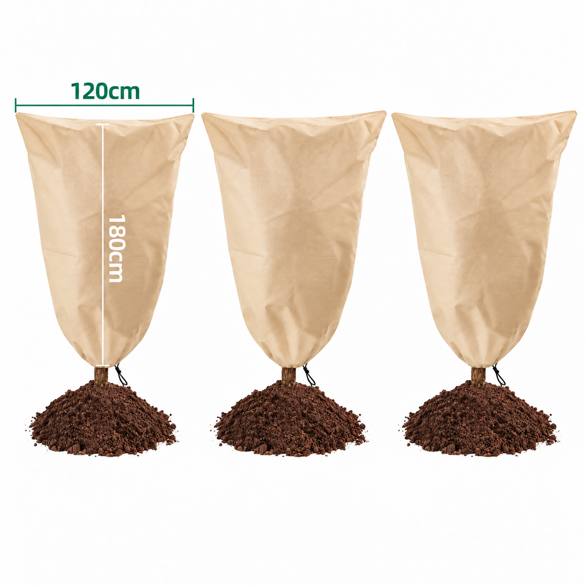 🔥 LAST DAY — BUY 3 GET 2 FREE & UP TO 70% OFF 🔥 Plant Frost Protection Cover – Breathable Drawstring Winter Plant Protector