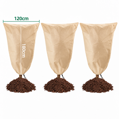 🔥 LAST DAY — BUY 3 GET 2 FREE & UP TO 70% OFF 🔥 Plant Frost Protection Cover – Breathable Drawstring Winter Plant Protector