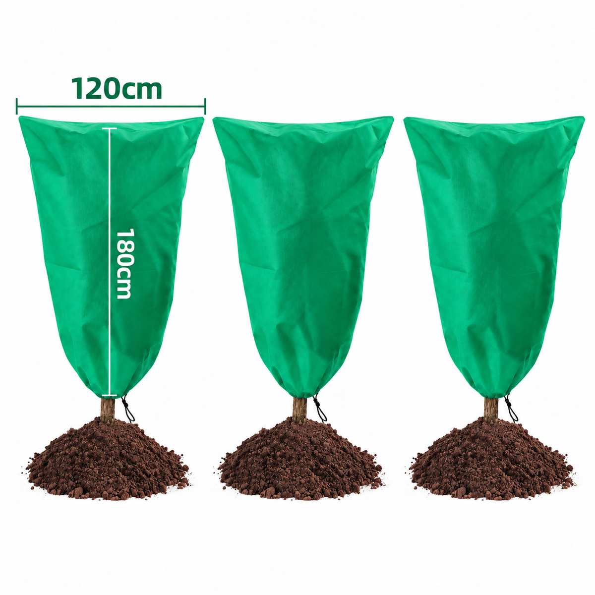 🔥 LAST DAY — BUY 3 GET 2 FREE & UP TO 70% OFF 🔥 Plant Frost Protection Cover – Breathable Drawstring Winter Plant Protector