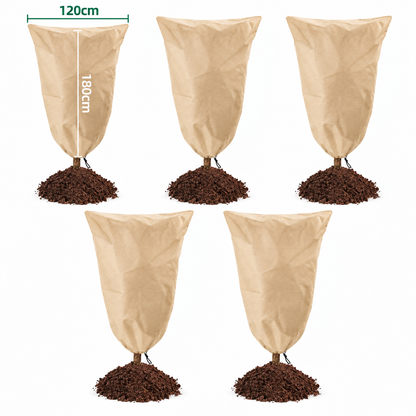 🔥 LAST DAY — BUY 3 GET 2 FREE & UP TO 70% OFF 🔥 Plant Frost Protection Cover – Breathable Drawstring Winter Plant Protector