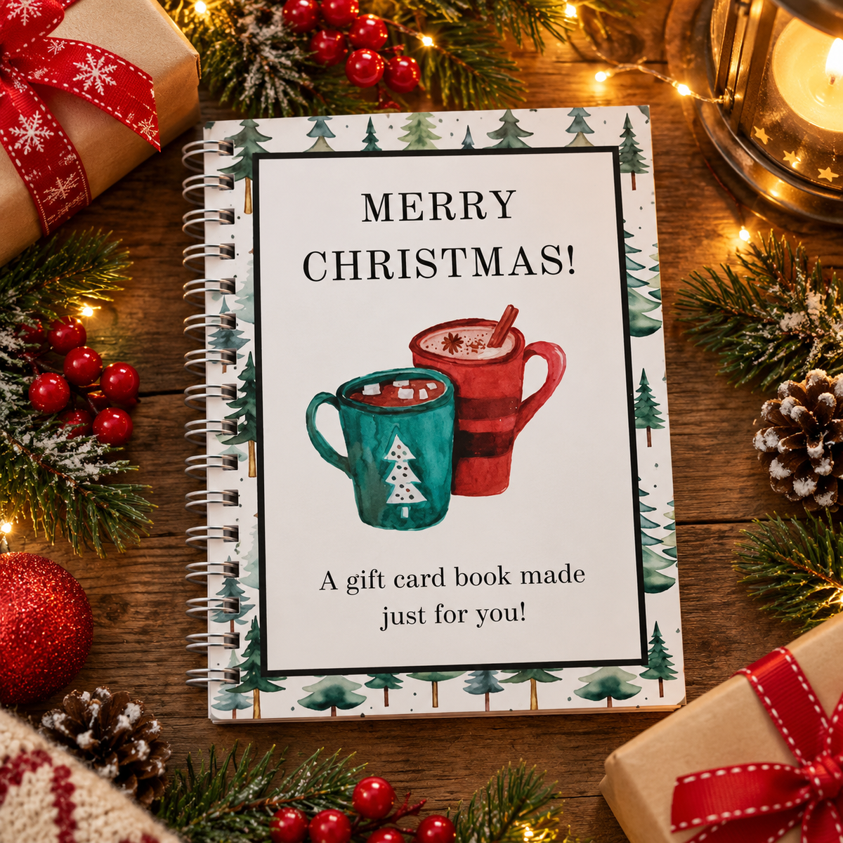 🎄 LAST DAY! Christmas Early Bird Sale — BUY 5 GET 4 FREE | Christmas Gift Card Book 🎁