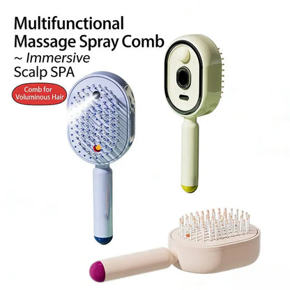 50% OFF 🎁LAST DAY SSALE! Electric Mist-Spraying Massage Cushion Brush