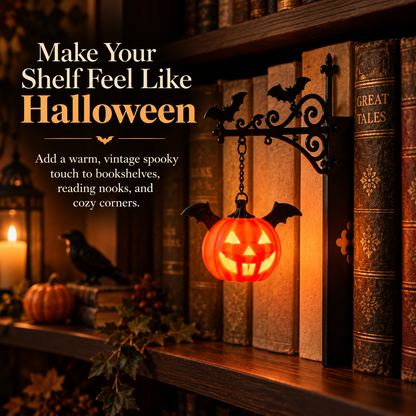 🎃 LAST DAY! Halloween Sale — BUY 2 GET 1 FREE | Vintage Bookshelf Lantern 👻