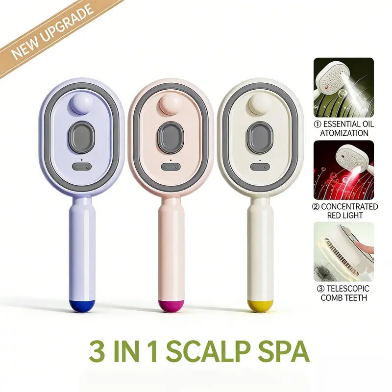 50% OFF 🎁LAST DAY SSALE! Electric Mist-Spraying Massage Cushion Brush