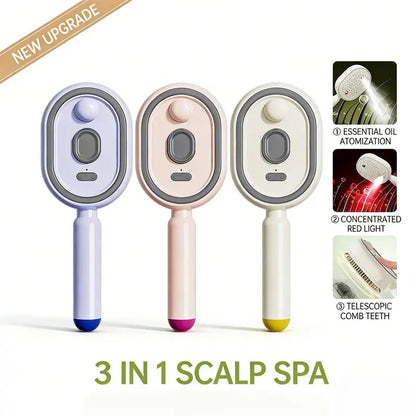 50% OFF 🎁LAST DAY SSALE! Electric Mist-Spraying Massage Cushion Brush
