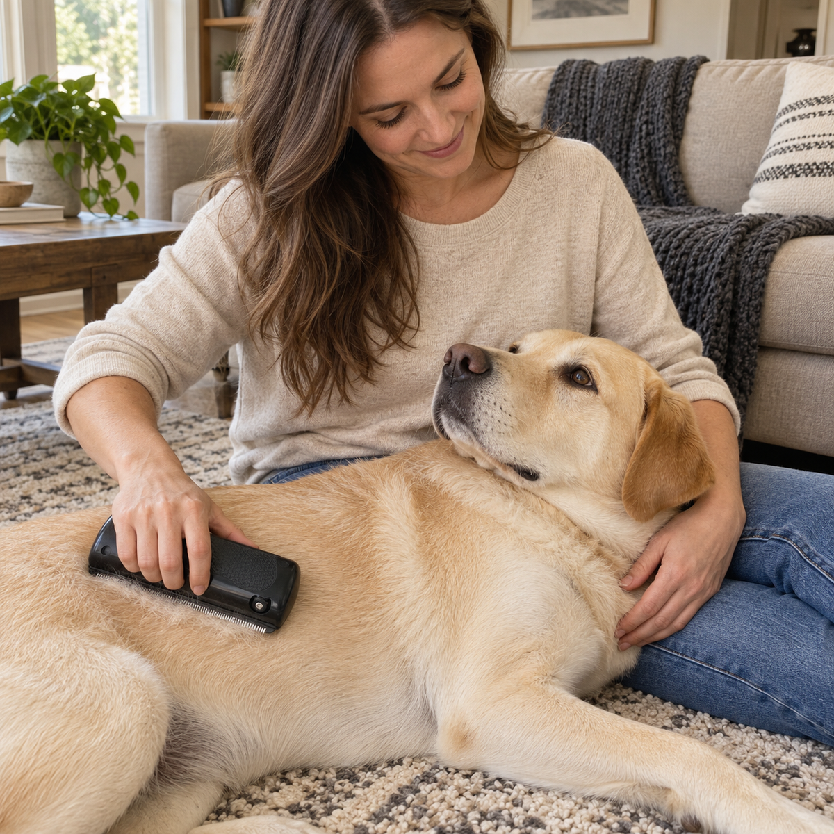 🔥 LAST DAY — BUY 3 & SAVE 70% — JUST $15.99 EACH 🔥 Pet Deshedding Comb for Dogs, Cats & Horses