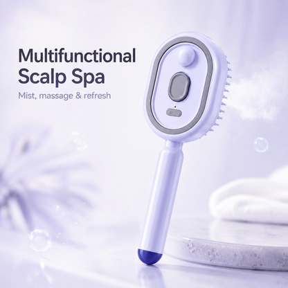 50% OFF 🎁LAST DAY SSALE! Electric Mist-Spraying Massage Cushion Brush