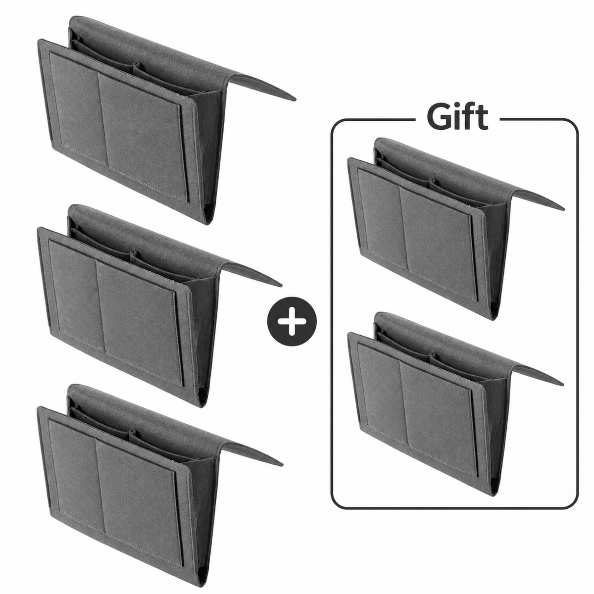 🔥Last Day Sale🔥 Buy 2 Get 1 Free $12.99 Each Bedside Storage Caddy