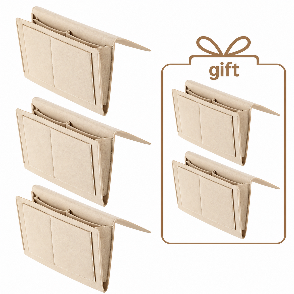 🔥Last Day Sale🔥 Buy 2 Get 1 Free $12.99 Each Bedside Storage Caddy