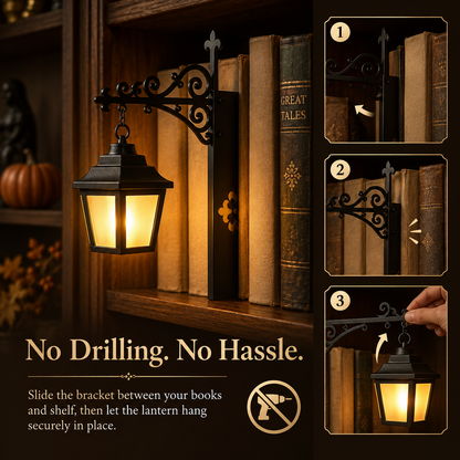🎃 LAST DAY! Halloween Sale — BUY 2 GET 1 FREE | Vintage Bookshelf Lantern 👻