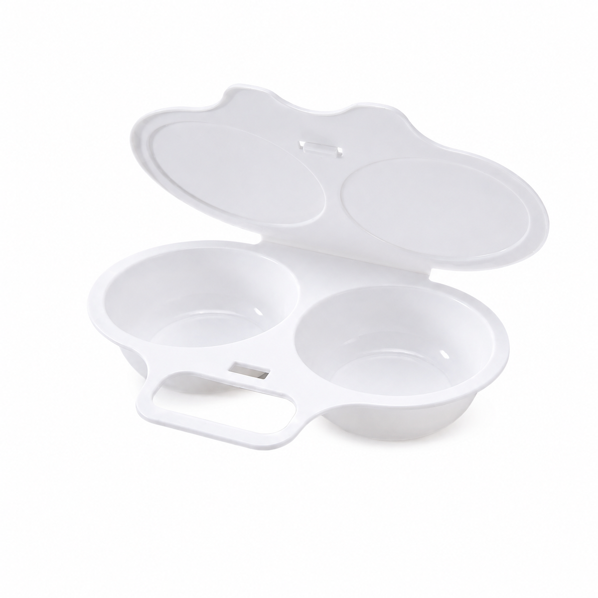 🔥 LAST DAY—BUY 3 GET 5 FREE JUST $3.99 EACH 🔥Microwave Egg Poacher – Cook 2 Eggs Fast, No Frying, Less Mess & Easy Cleanup 🥚✨