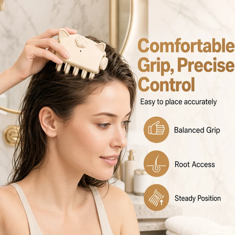 🔥 LAST DAY—70%OFF 🔥 Heated Root Lifting Clip – Fast Root Volume, 2 Heat Settings & Cordless Touch-Ups 💇‍♀️✨