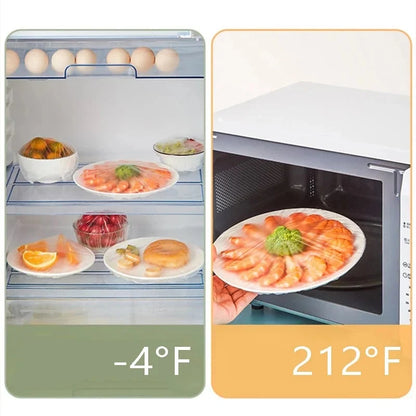 🔥 LAST DAY—BUY 3 GET 2 FREE JUST $6.998 PER 100 PCS 🔥 Reusable Elastic Food Covers