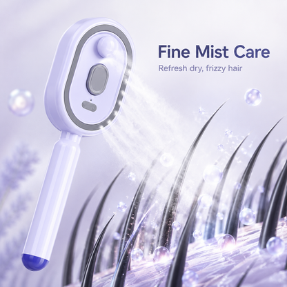 50% OFF 🎁LAST DAY SSALE! Electric Mist-Spraying Massage Cushion Brush