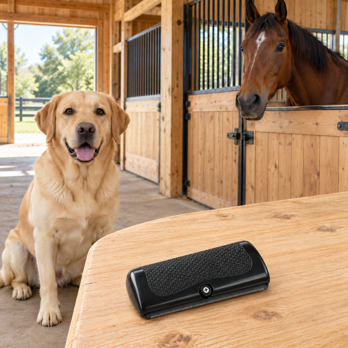 🔥 LAST DAY — BUY 3 & SAVE 70% — JUST $15.99 EACH 🔥 Pet Deshedding Comb for Dogs, Cats & Horses
