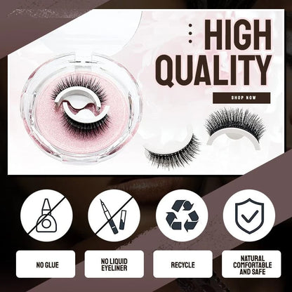 🔥Last Day 40% OFF🔥-Reusable Self Adhesive Eyelashes（Buy 1 Get 1 Free）