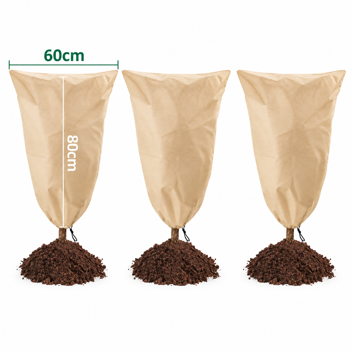 🔥 LAST DAY — BUY 3 GET 2 FREE & UP TO 70% OFF 🔥 Plant Frost Protection Cover – Breathable Drawstring Winter Plant Protector