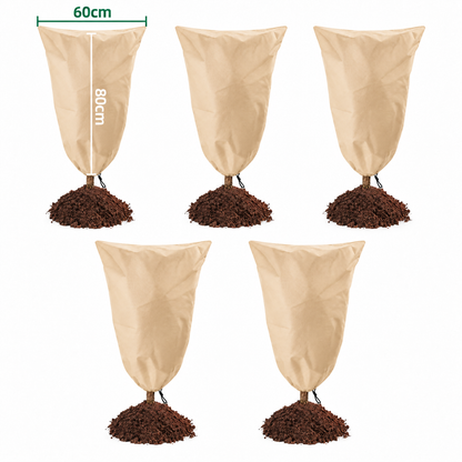 🔥 LAST DAY — BUY 3 GET 2 FREE & UP TO 70% OFF 🔥 Plant Frost Protection Cover – Breathable Drawstring Winter Plant Protector