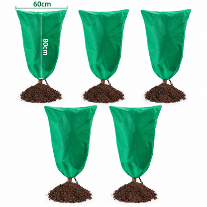 🔥 LAST DAY — BUY 3 GET 2 FREE & UP TO 70% OFF 🔥 Plant Frost Protection Cover – Breathable Drawstring Winter Plant Protector