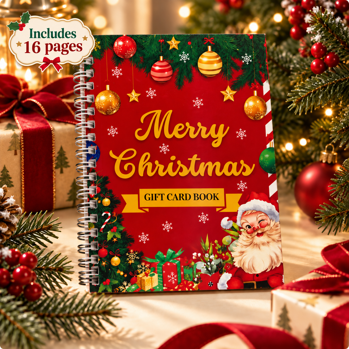 🎄 LAST DAY! Christmas Early Bird Sale — BUY 5 GET 4 FREE | Christmas Gift Card Book 🎁