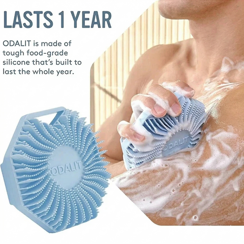 🔥Last Day Buy 1 Get 1 Free 🔥🛁 The Ultimate Glow-Up: Premium Silicone Body & Scalp Scrubber 🎁