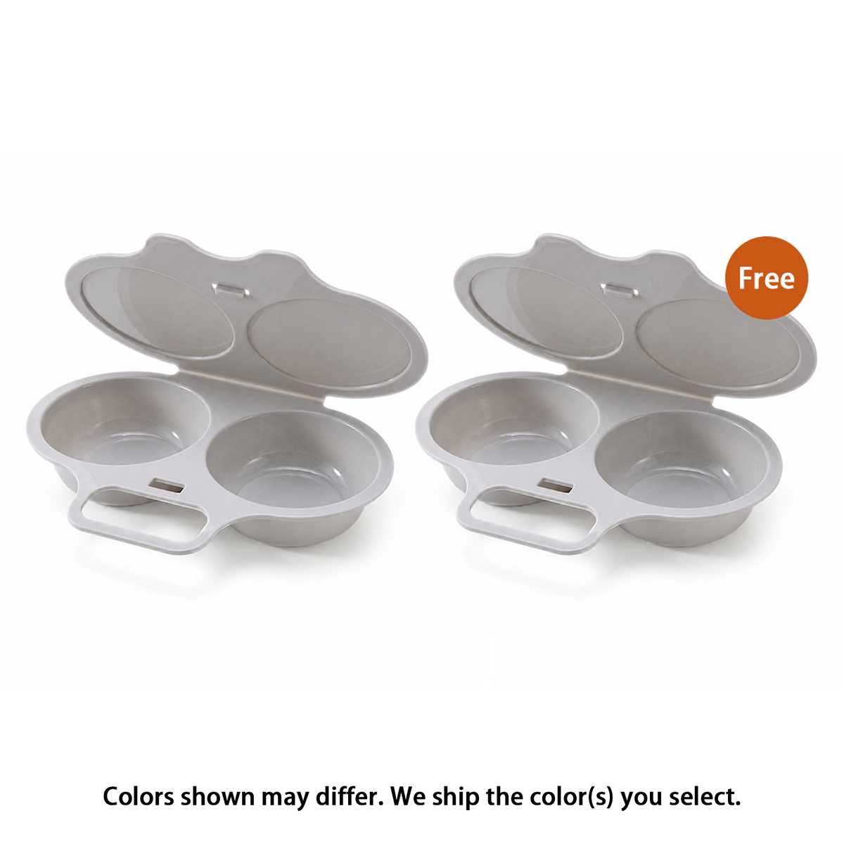 🔥 LAST DAY—BUY 3 GET 5 FREE JUST $3.99 EACH 🔥Microwave Egg Poacher – Cook 2 Eggs Fast, No Frying, Less Mess & Easy Cleanup 🥚✨