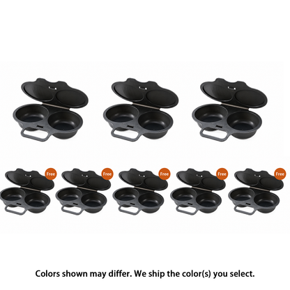 🔥 LAST DAY—BUY 3 GET 5 FREE JUST $3.99 EACH 🔥Microwave Egg Poacher – Cook 2 Eggs Fast, No Frying, Less Mess & Easy Cleanup 🥚✨