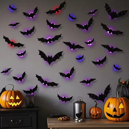 "Haven't found your Halloween look yet? Get 50% OFF🎁 Bat Lights