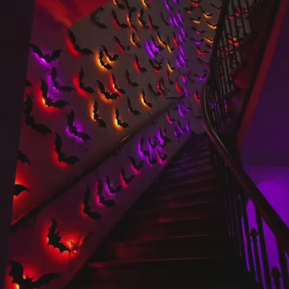 "Haven't found your Halloween look yet? Get 50% OFF🎁 Bat Lights