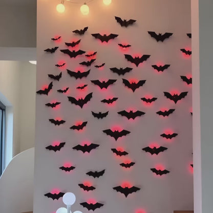 "Haven't found your Halloween look yet? Get 50% OFF🎁 Bat Lights